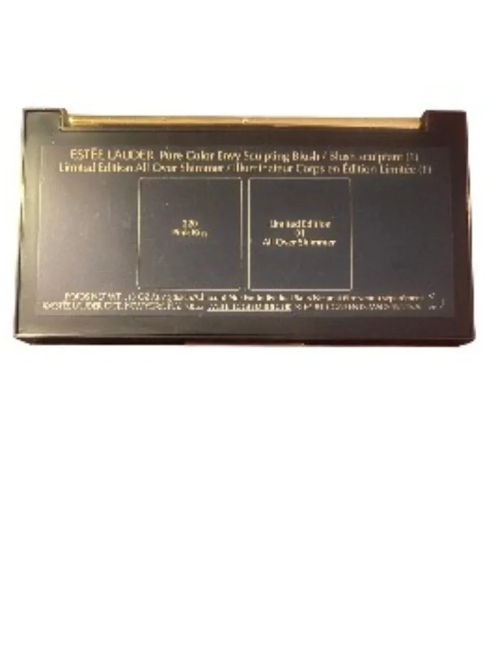 Estee Lauder Duo Pure Color Sculpting Blush 220 Pink Kiss 3.7g All Over Shimmer